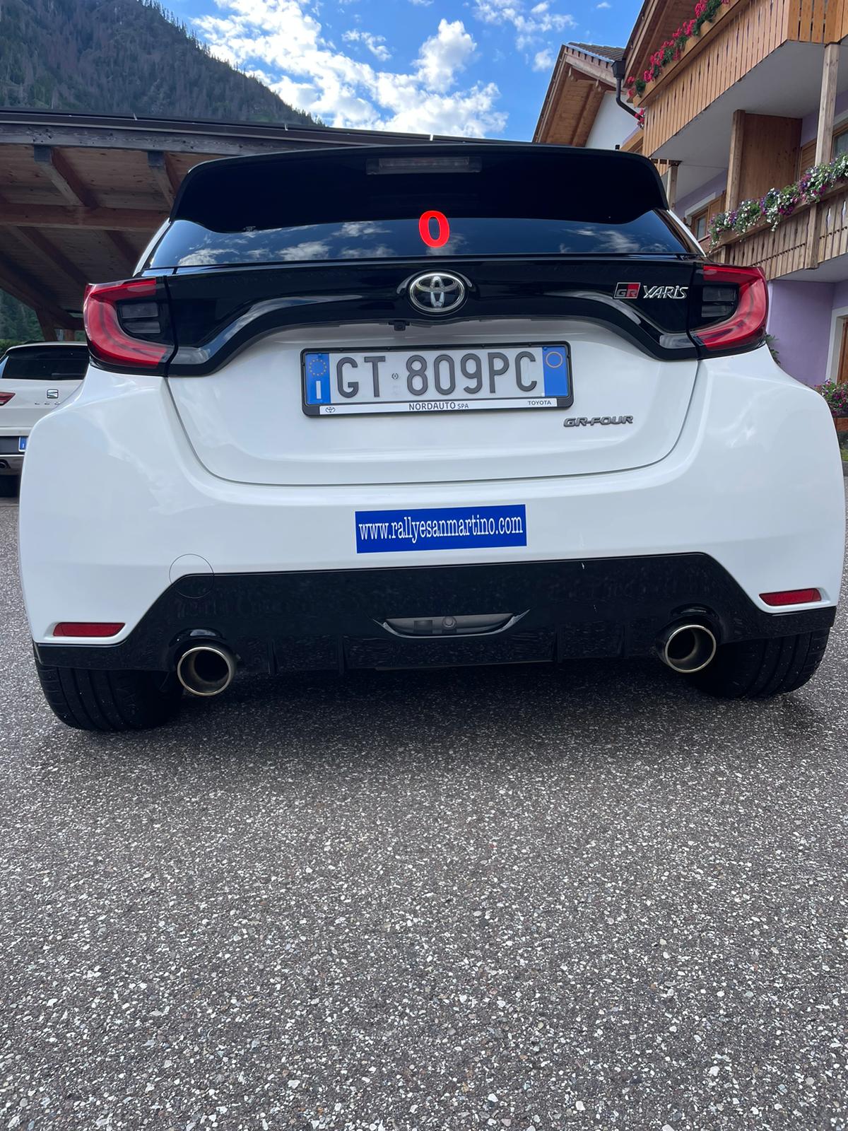 COLLABORATION WITH RALLYE SAN MARTINO